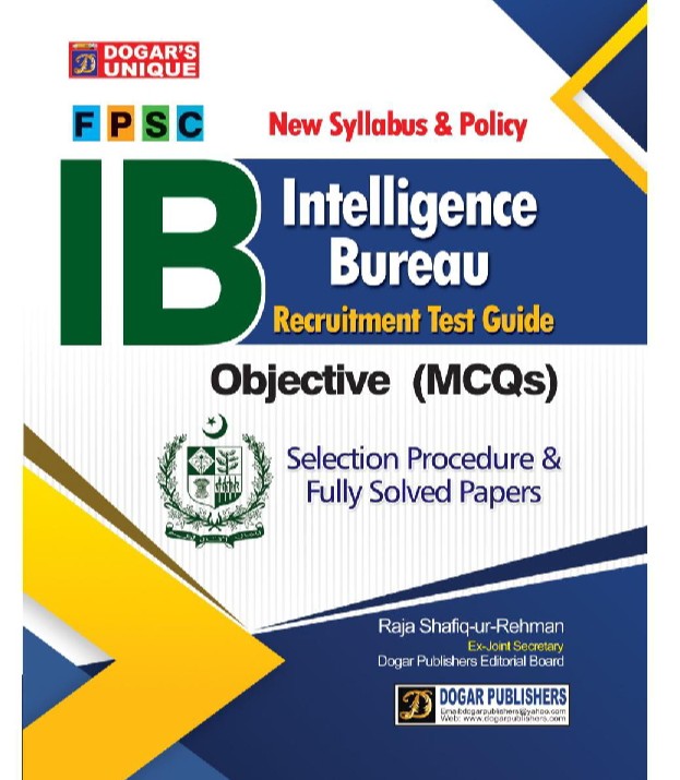 Intelligence Bureau Book PDF Free Download By Dogar Publishers